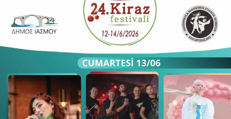 24 Kiraz Festivali Programı açıklandı